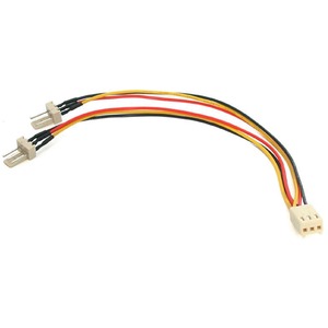 StarTech.com 6in TX3 Fan Power Splitter Cable StarTech.com 6in TX3 Fan Power Splitter Cable